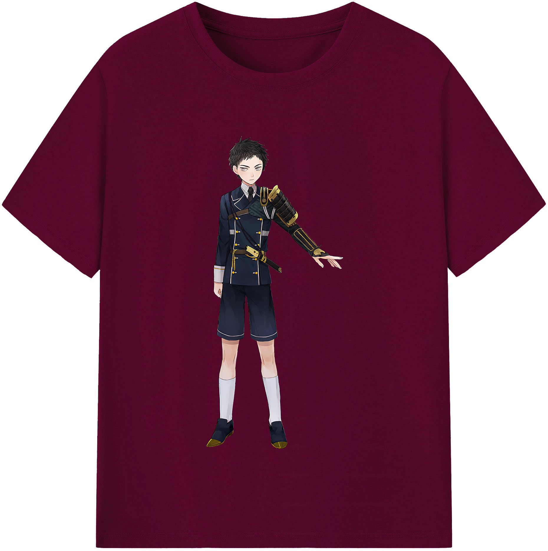 （画像用） 刀剣乱舞 Touken Ranbu レディースカジュアルプリントTシャツ（綿100％）